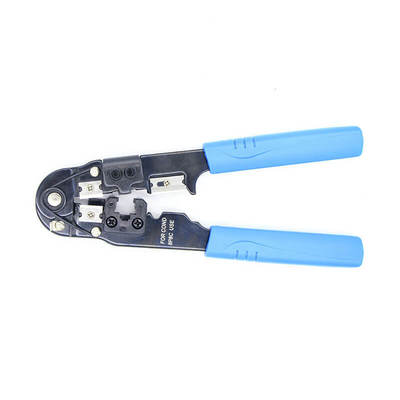 RJ11 RJ12 RJ45 strumento di crimping in acciaio ad alto tenore di carbonio 7.875 pollici