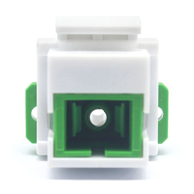 SC APC Simplex Keystone Adapter with Flange Loading Test ≥ 70 N Storage Temp. 40°C to 85°C