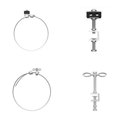 Stainless Steel Heat Treatment Normalizing Fastening Clamp for Pole/Tower Smooth Surface
