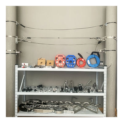 45g Stainless Steel Wire Clamp for Outdoor Fiber Optic Cable Clamp Type 1-2 Pair Drop