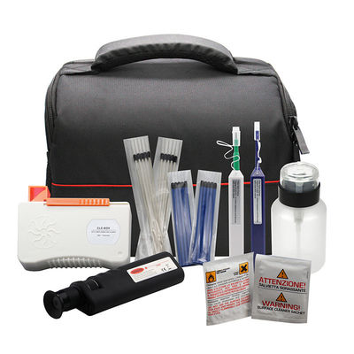 Networks' FTTH Tool Kit With Fiber Optic Cleaners And 400X Microscope