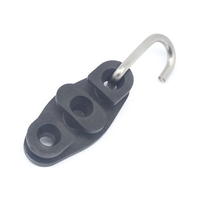 FTTH ABS Cable Drop Anchor Clamp High Tension Galvanised Steel