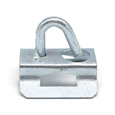 Galvanized Steel Draw Hook Bracket Pole Mounted Fix Tension Clamps