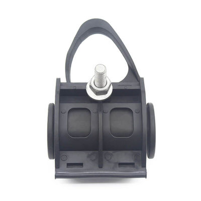 Nylon Rubber Fiber Drop Wire Clamp 5-8mm Diameter DS For Round Flat Cable