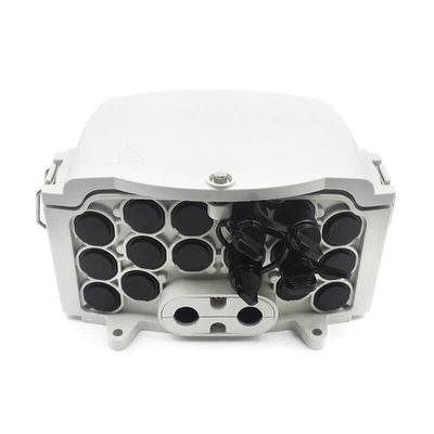 16F Grey Splitter Distribution Box Fiber Distribution Unit ABS OEM