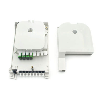 8 Core White SC Fiber Optic Distribution Box for High-Density Data Centers