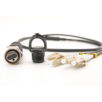 FTTH 4 Cores Lc Upc Fiber Connector ODC Outdoor Fiber Connector Adapters