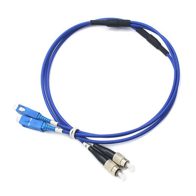 LSZH Duplex Sc Fiber Patch Cable Lc Fiber Jumper SC/UPC To FC/UPC
