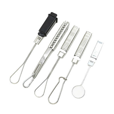 Stainless Steel Drop Wire Clamp Support Telephone Drop Wire At Span Clamps