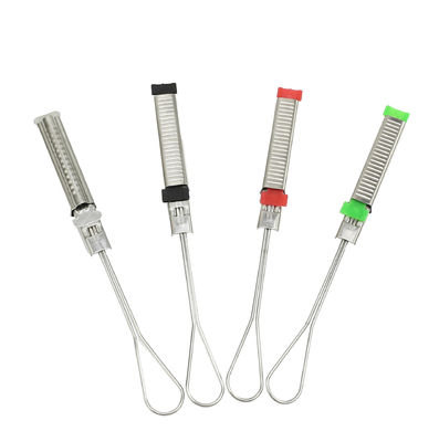 Optical Fiber Cable Drop Wire Clamp Flat Structure Stainless Steel