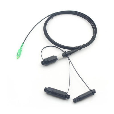 3-in-1 Fast Connector Pre-connectorized FTTH Drop Cable G657A2 SM