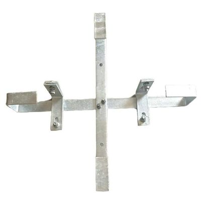 Galvanized Steel Fiber Optic Electric Cable Storage Assembly On Steel Pole