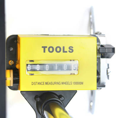 Mechanical Distance Road Measuring Wheel For 99999.9 Meter