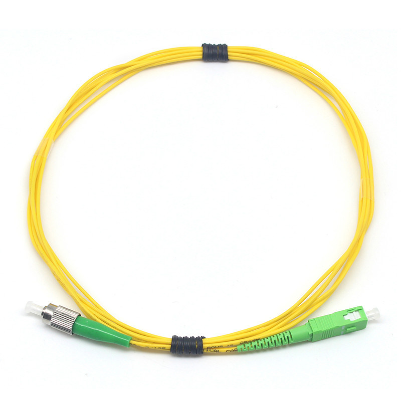 FC APC to SC APC Fiber Optic Patch Cord SX SM G657a2 2.0MM
