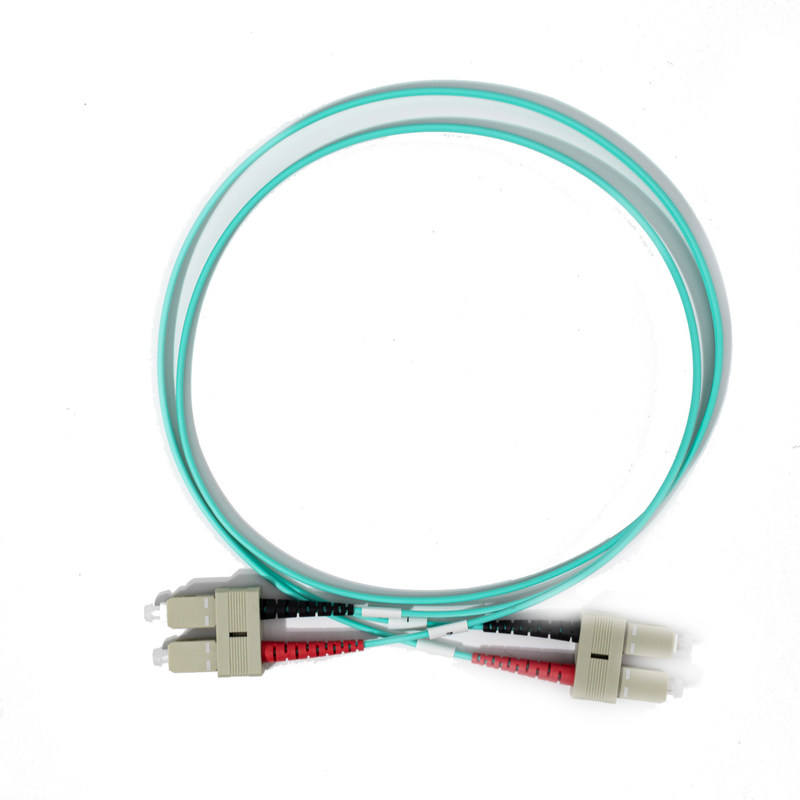 MM DX 2.0mm SC UPC To SC UPC Fiber Optic Patch Cord 7meter LSHZ