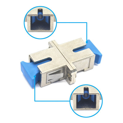 Rete GSM SC UPC Adaptatore in fibra di metallo con custodia a flangia da 40°C a 85°C