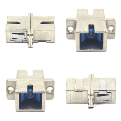 Rete GSM SC UPC Adaptatore in fibra di metallo con custodia a flangia da 40°C a 85°C