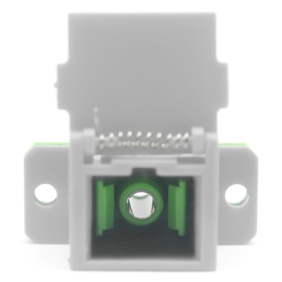 Temperatura di stoccaggio da 40°C a 85°C SC APC Adaptore in fibra ottica con serratura automatica e flange Filp