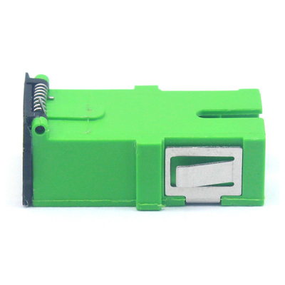 0.2 dB Durabilità SC APC o UPC Simplex SM Adapter in fibra ottica con obturatore automatico flessibile
