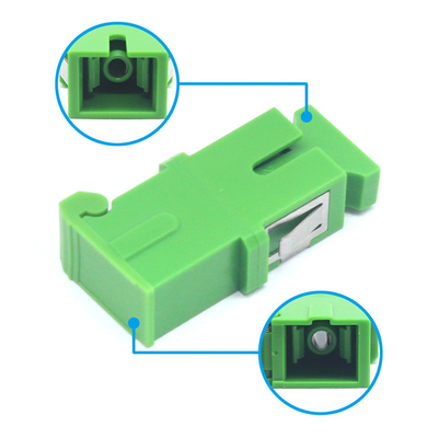 Simplex SC PC UPC Adapter in fibra ottica con scudo automatico laterale 4g compatibilità di rete