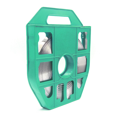 30M 50M Lunghezza resistente ai raggi UV Strisce metalliche in acciaio inossidabile auto-bloccanti per uso industriale