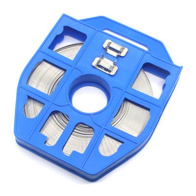 30M 50M Lunghezza resistente ai raggi UV Strisce metalliche in acciaio inossidabile auto-bloccanti per uso industriale