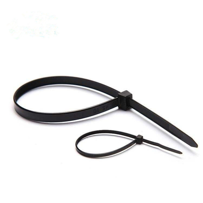 Auto bloccante 100pcs di nylon legami per cavi resistenti ai raggi UV piastrelle di cavi PA66 materiale uscita