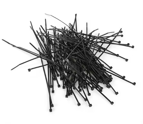 Auto bloccante 100pcs di nylon legami per cavi resistenti ai raggi UV piastrelle di cavi PA66 materiale uscita