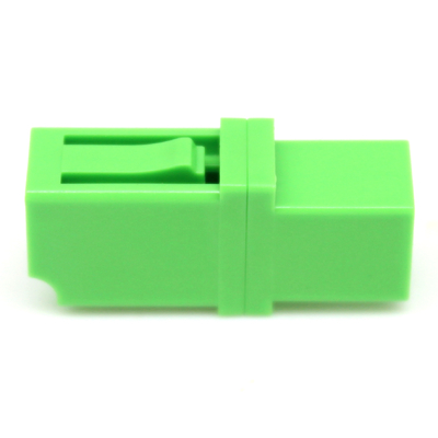 FTTH Single-Mode Simplex Green LC APC Adapter in fibra ottica con prova di carico ≥ 70 N