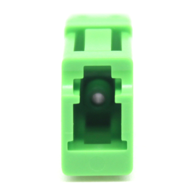 FTTH Single-Mode Simplex Green LC APC Adapter in fibra ottica con prova di carico ≥ 70 N