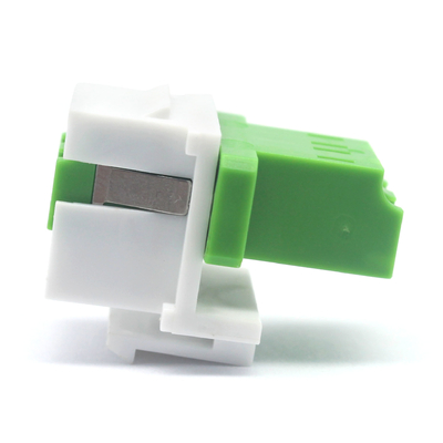Fibra ottica LC APC Duplex Keystone Adapter con persiana interna Sistema CATV Essential