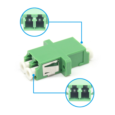 Prova di carico ≥ 70 N con SM DX 9/125um LC APC UPC Duplex Adapter e Flange
