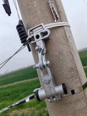 Trattamento termico dell'acciaio inossidabile normalizzando la pinza di fissaggio per la superficie liscia del palo/torre