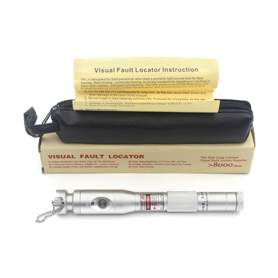 FTTH VFL 5Km 10Km 20Km 30Km 40Km Corpo metallico Locatore di difetti visivi ottici Fibra laser rossa