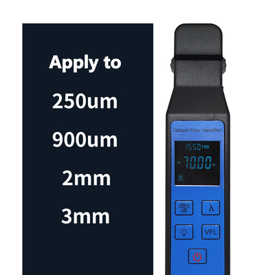 800 nm a 1700 nm Misuratore di potenza ottica Visore di localizzazione dei guasti Identificatore di luce in fibra ottica 1