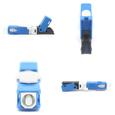 FTTH FTTxFTTB Network SC/UPC Fibre ottica single mode fast connector per cavo a goccia