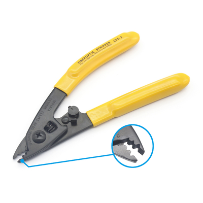 131.76mm Lunghezza Miller Tagliatore di filo a singolo foro Stripper di cavi in fibra ottica