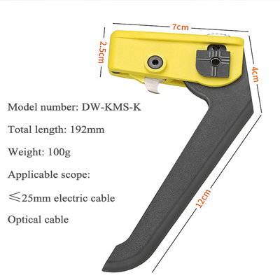 KMS-K Cable Slitter Supporto personalizzato per il taglio longitudinale della guaina della fibra ottica