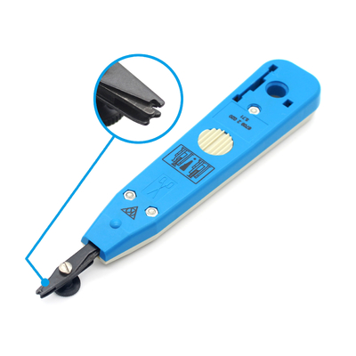 17.5mm Spessore inseritore S71 Blu Punch Down Idc Abs Termination Tool per il supporto personalizzato OEM