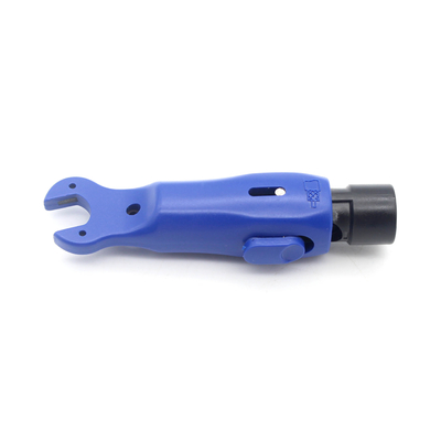 CABLECON blu di grado industriale, chiusura per cavi coassiali RG59 RG6