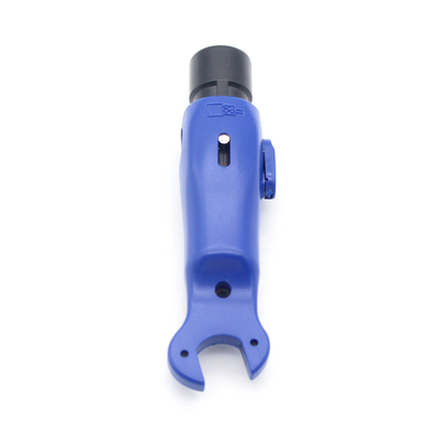 CABLECON blu di grado industriale, chiusura per cavi coassiali RG59 RG6