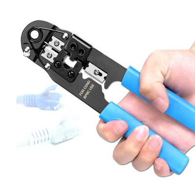 Strumento di ritaglio di grado industriale per il cavo LAN di rete 8P8C Cat5/5e/6/6a catx Rj45 Rj11