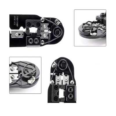 Strumento di ritaglio di grado industriale per il cavo LAN di rete 8P8C Cat5/5e/6/6a catx Rj45 Rj11
