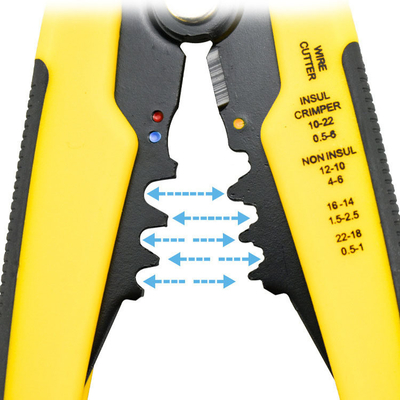 Supporto personalizzato OEM 8 pollici tagliacabberi di rame Crimper strumento Steel Wire Stripper