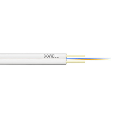 LSZH Protezione esterna GJXFH Cavo FTTH con rinforzi metallici paralleli