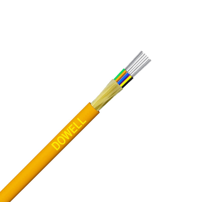 2-24 core Tight Buffer Fiber Bundle Cable con PVC LSZH Jacket e filati di aramide