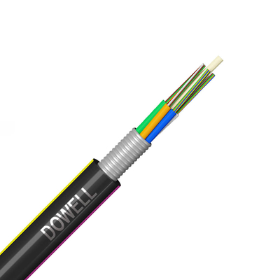 Cable in fibra ottica resistente all' acqua resistente all' schiacciamento con doppia giacca