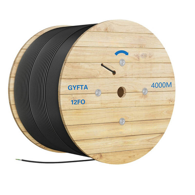 Cable in fibra ottica resistente all' acqua resistente all' schiacciamento con doppia giacca