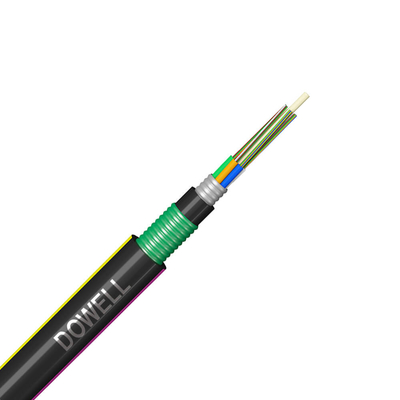 Cavo blindato a fibra ottica a modalità singola 8 nuclei Cavo sotterraneo a fibra ottica