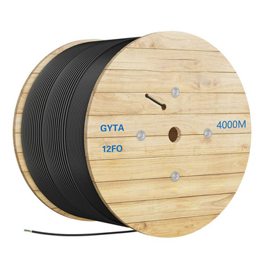 GYTA Cavo in fibra fibra a fili multi-modo tubo libero PE guarnizione Cavo a rubinetto in alluminio
